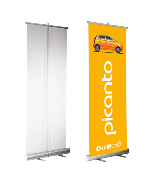 Gaziantep Bayrak Roll Up Banner Std